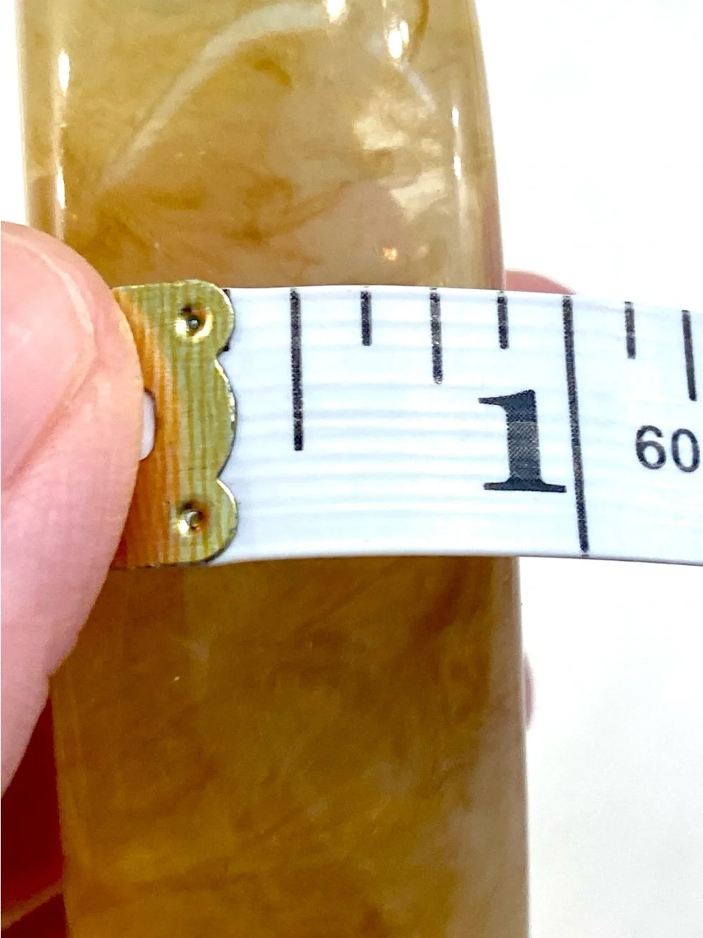Golden Amber Women's Bangle Bracelet